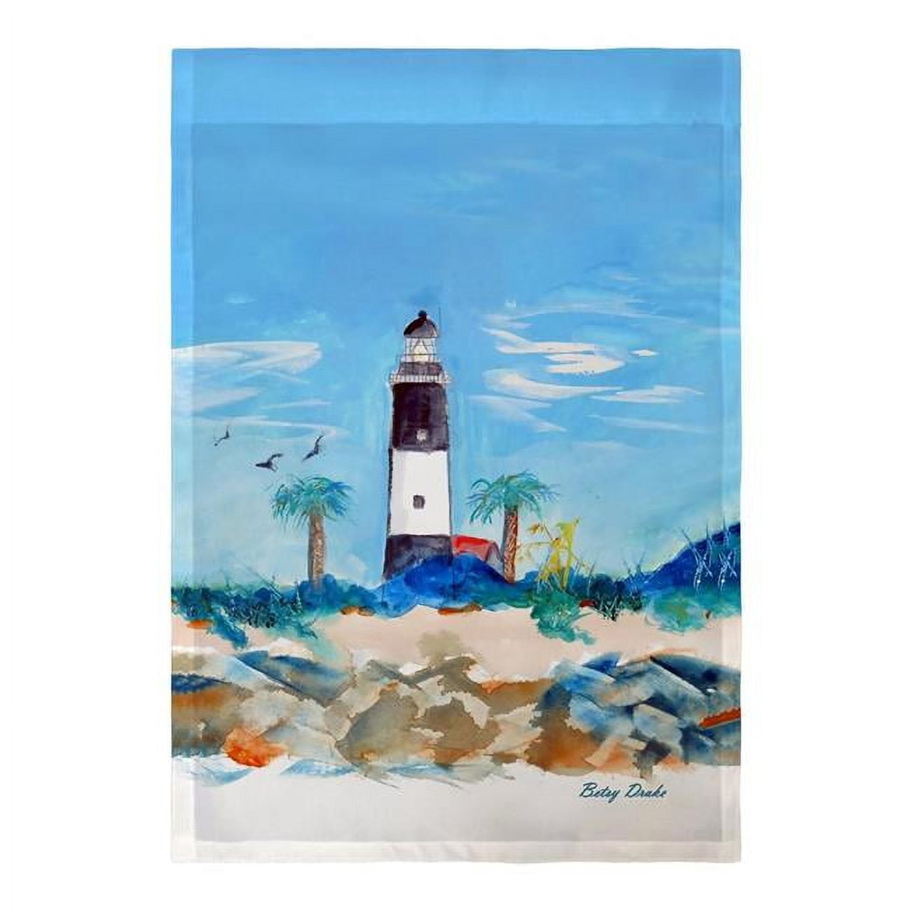 12.5 x 18 in. Tybee Lighthouse, GA Flag