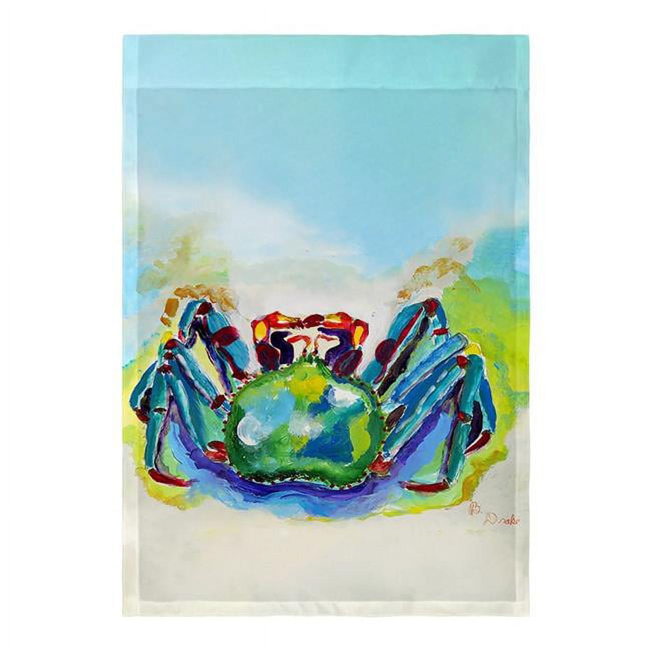 12.5 x 18 in. King Crab Flag