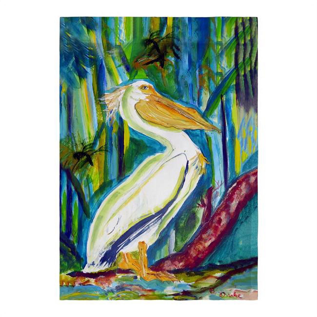 12.5 x 18 in. King Pelican II Flag