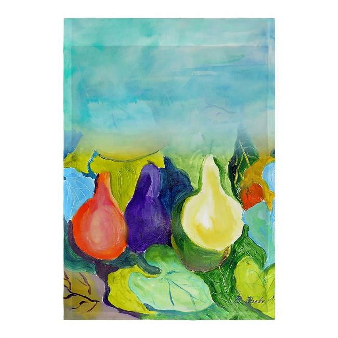 12.5 x 18 in. Gourds Flag