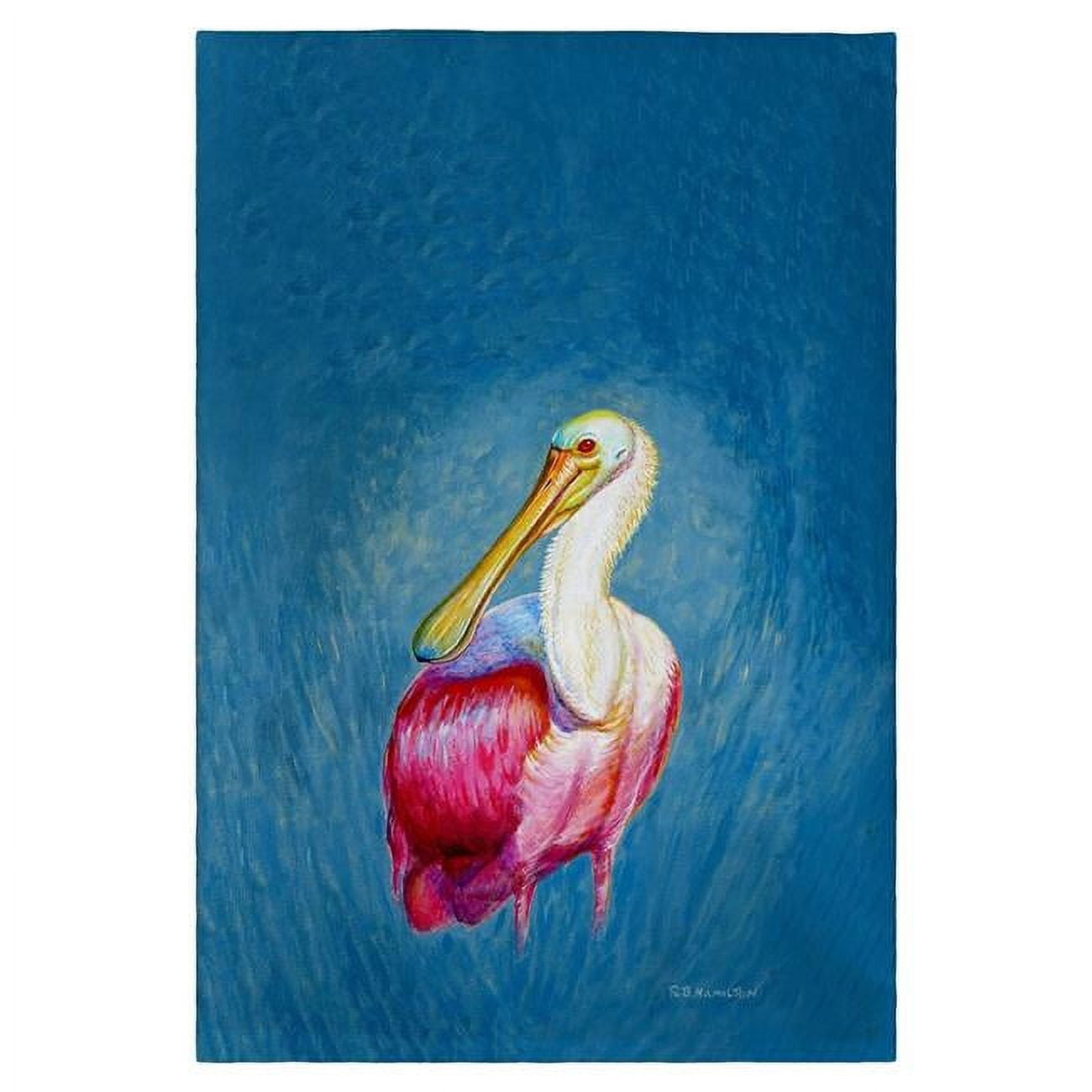 Picture of Betsy Drake GT1132 Spoonbill Portrait Guest Towel