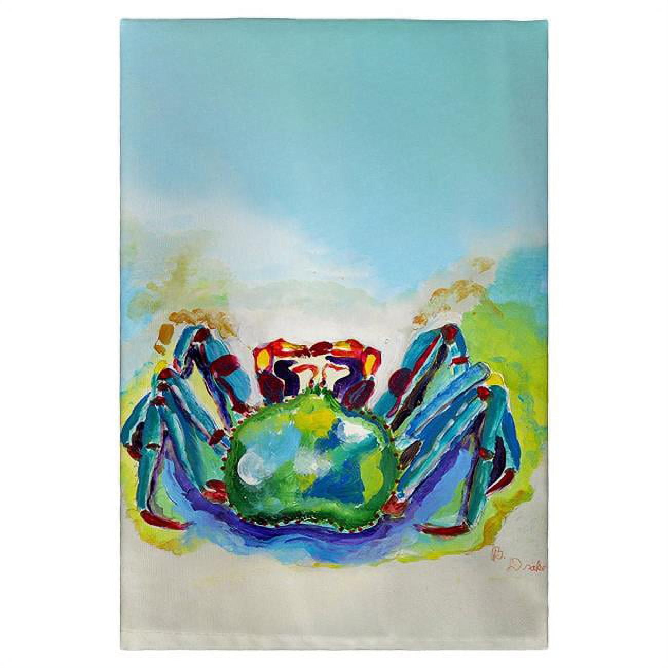 Picture of Betsy Drake GT1141 King Crab Guest Towel