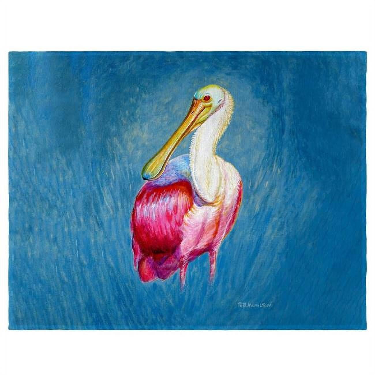 Picture of Betsy Drake PM1132 Spoonbill Portrait Place Mat - Set of 4