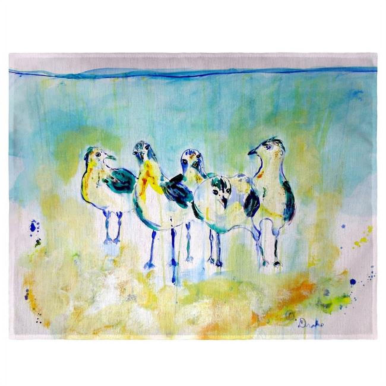 Picture of Betsy Drake PM1136 Abstract Gulls II Place Mat - Set of 4