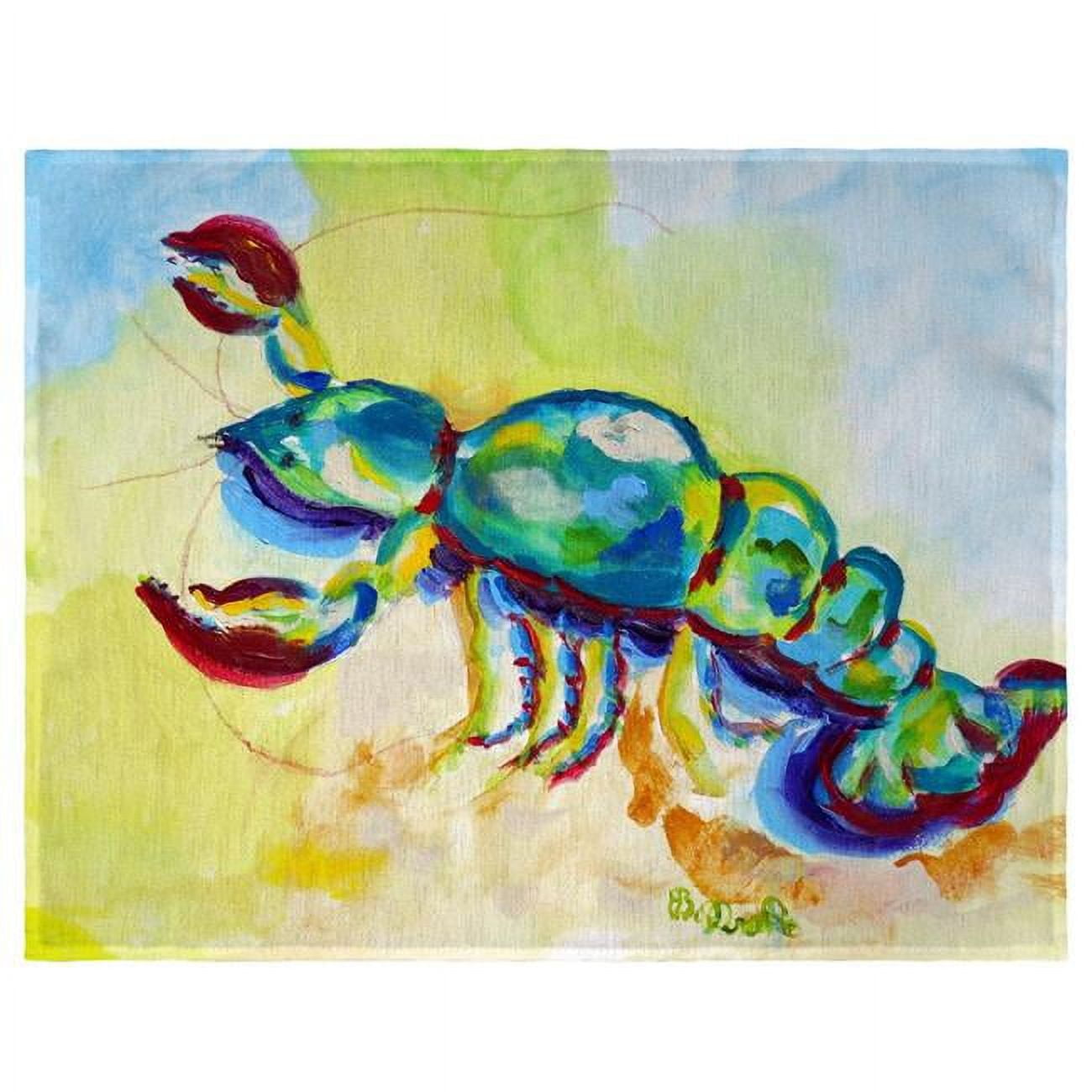 Picture of Betsy Drake PM1137 Colorful Lobster Place Mat - Set of 4