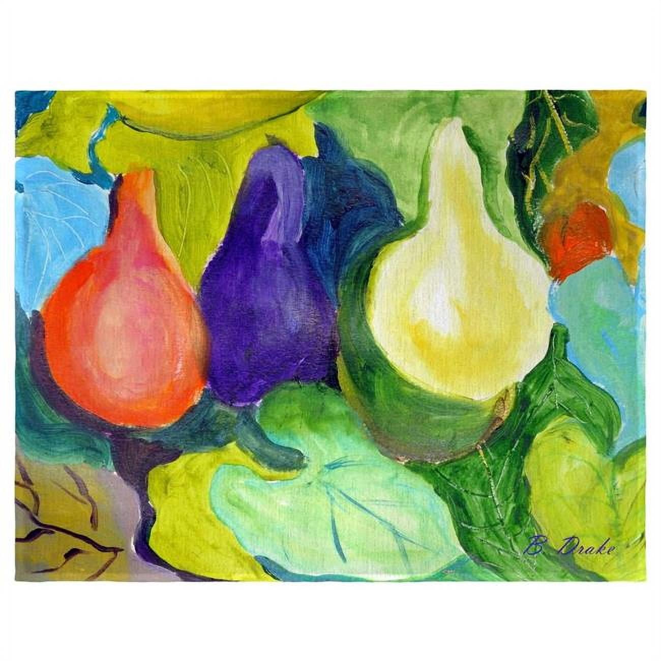 Picture of Betsy Drake PM1147 Gourds Place Mat - Set of 4
