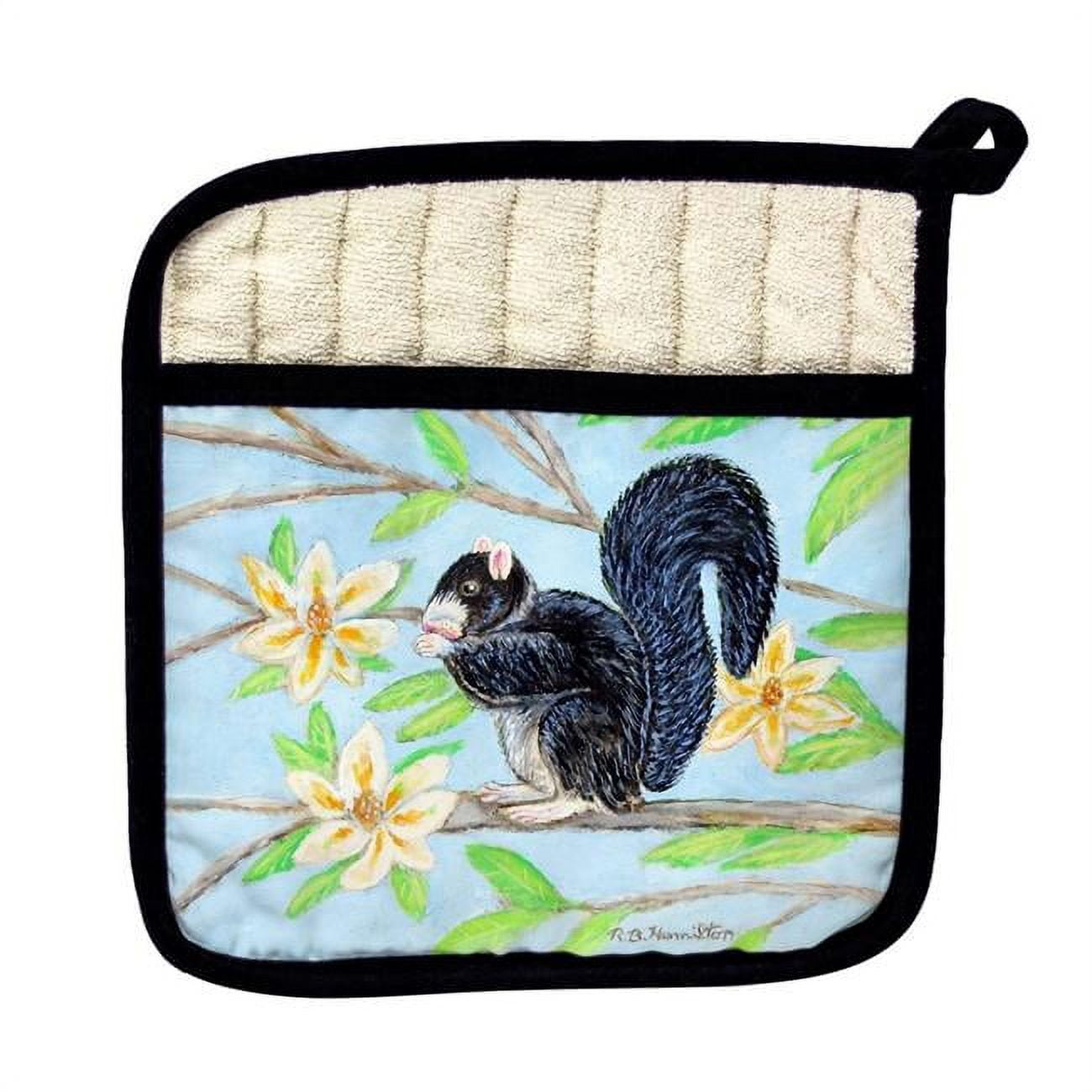 Picture of Betsy Drake PT1069 Fox Squirrel Pot Holder