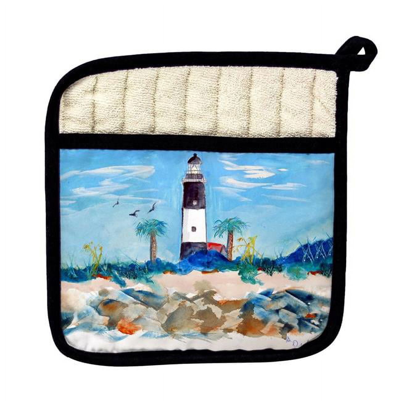 Picture of Betsy Drake PT1121 Tybee Lighthouse, GA Pot Holder