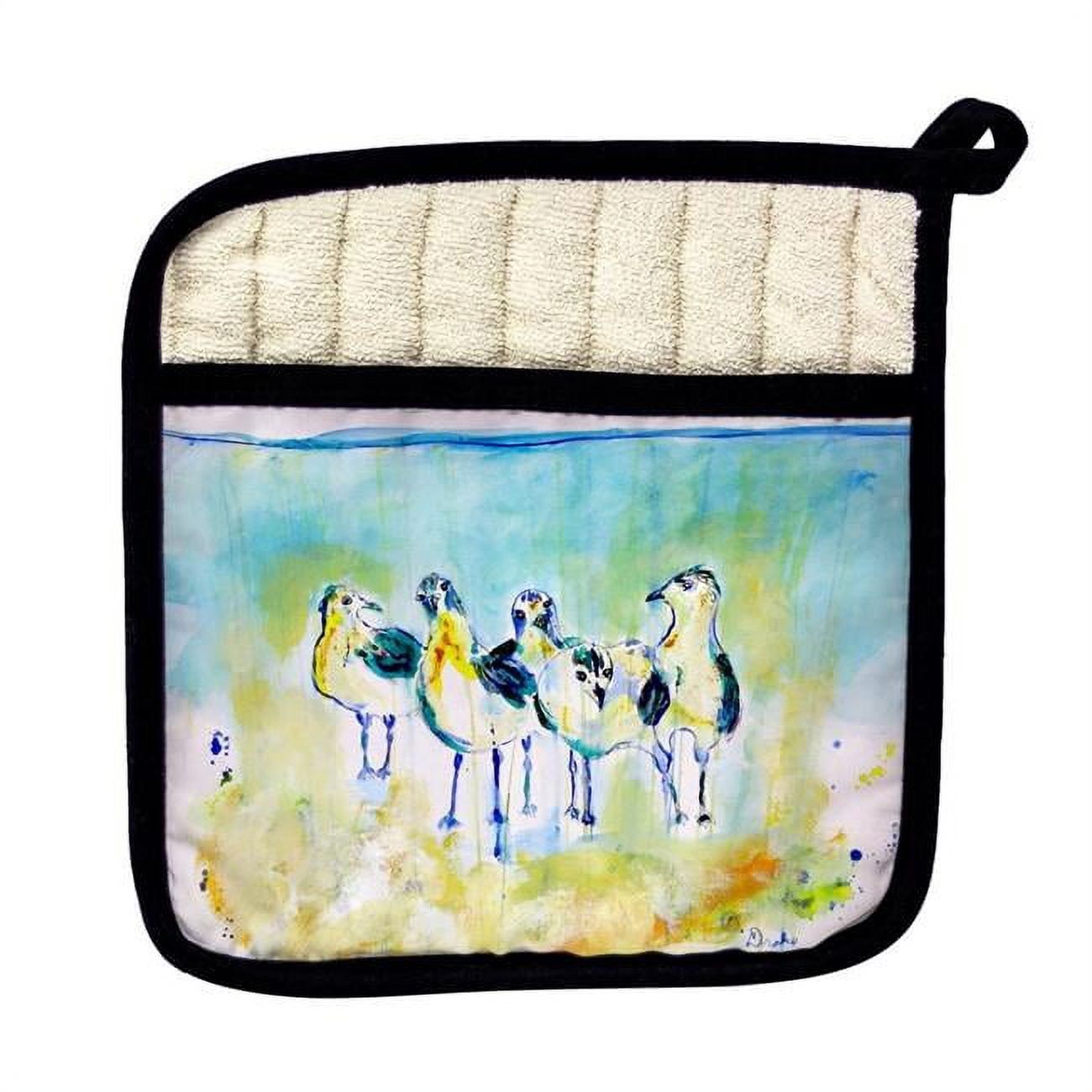 Picture of Betsy Drake PT1136 Abstract Gulls II Pot Holder