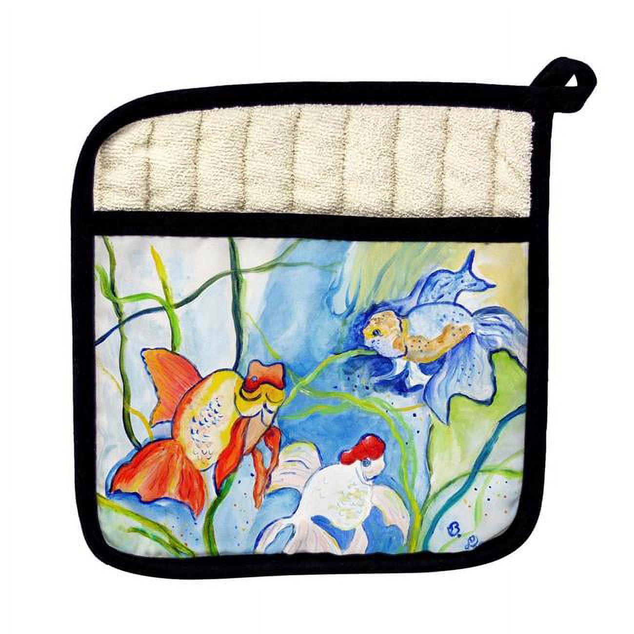 Picture of Betsy Drake PT1143 Fantails II Pot Holder
