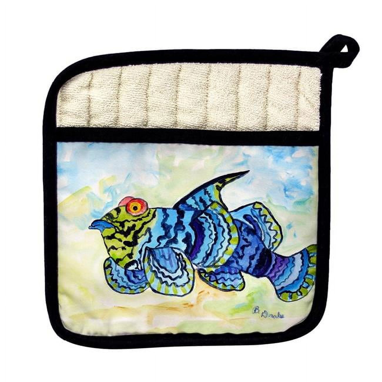 Picture of Betsy Drake PT1144 Google Eye Pot Holder