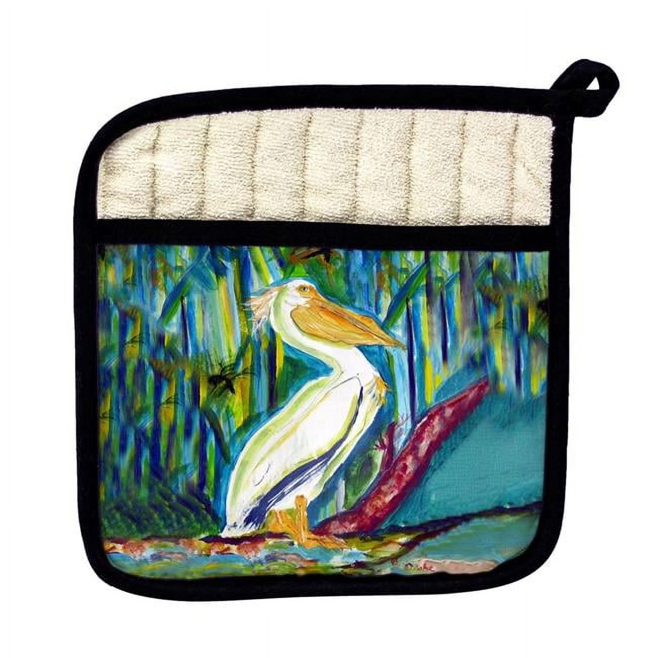 Picture of Betsy Drake PT1146 King Pelican II Pot Holder