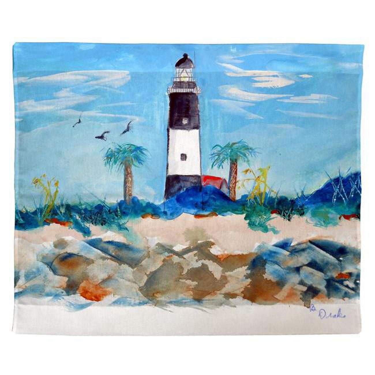 24 x 30 in. Tybee Lighthouse, GA Outdoor Wall Hanging