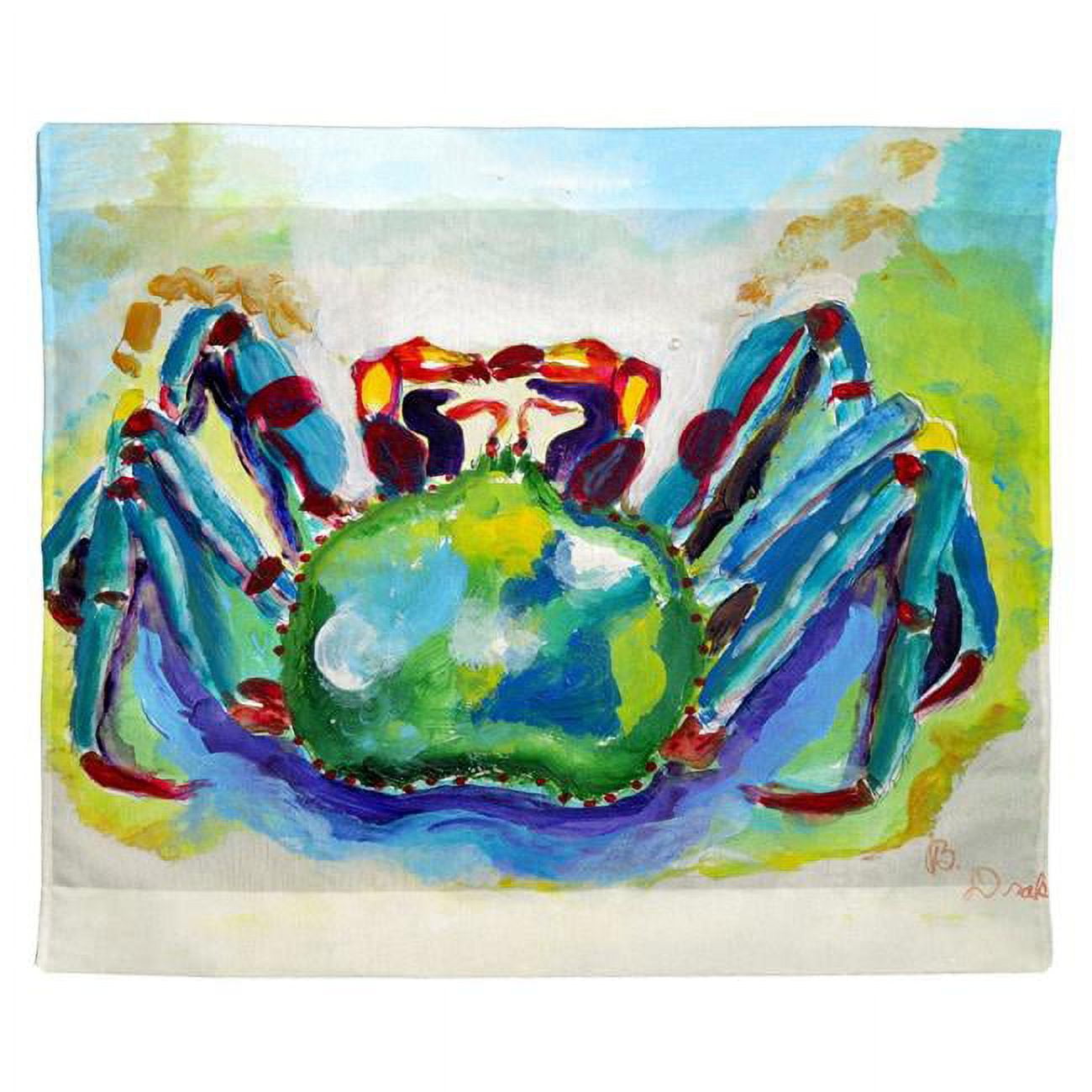 24 x 30 in. King Crab Outdoor Wall Hanging