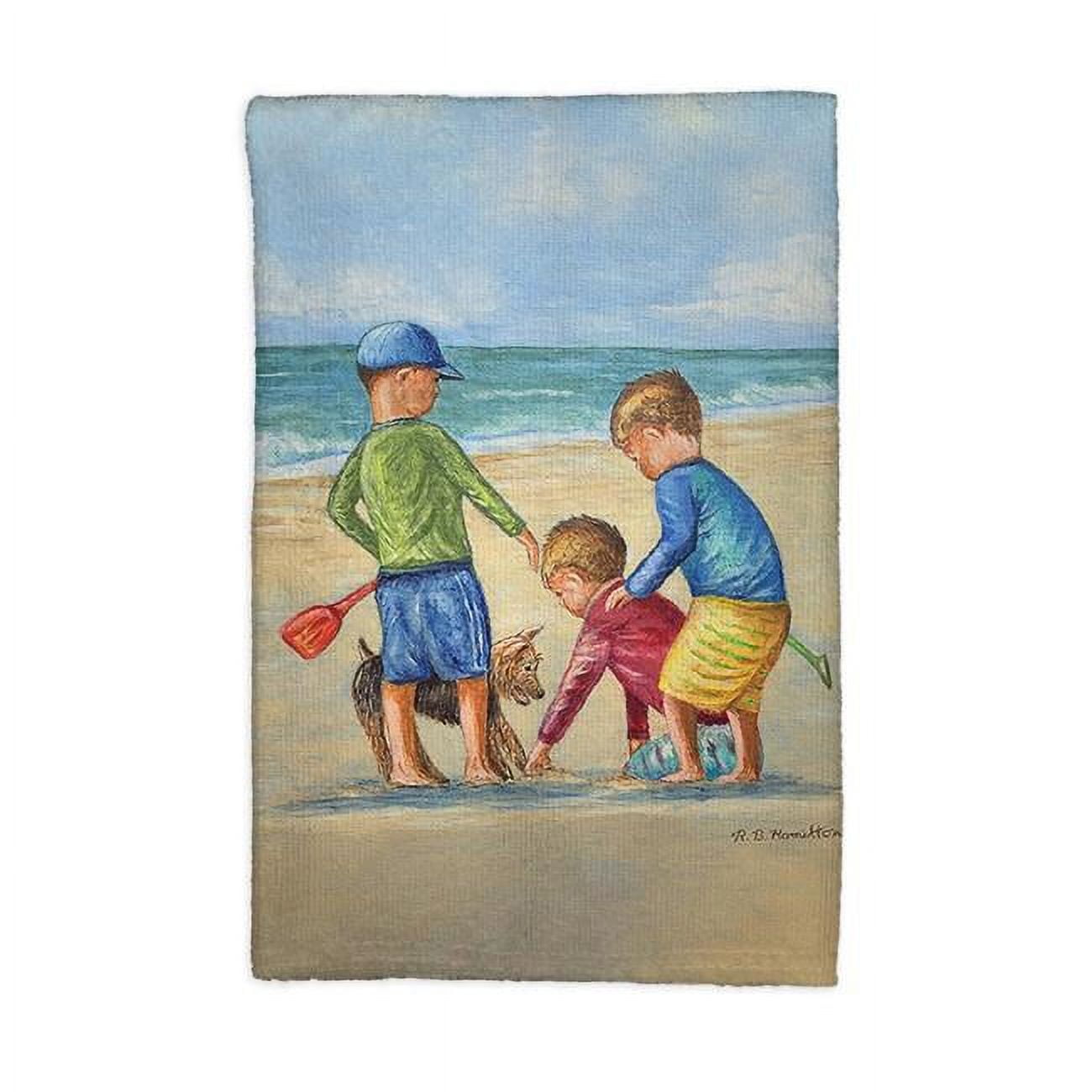 Picture of Betsy Drake KT1150 Buried Treasure Kitchen Towel
