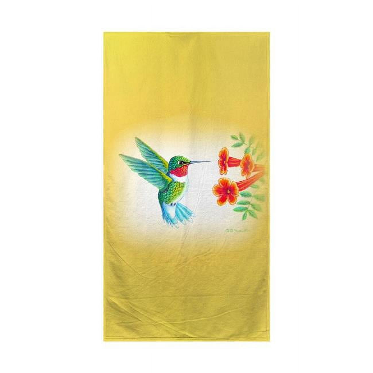 Dicks Hummingbird Beach Towel