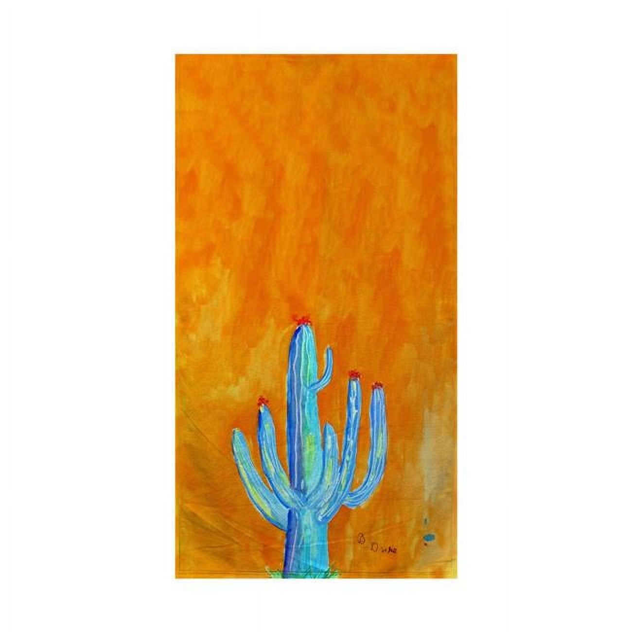 Tall Cactus Beach Towel