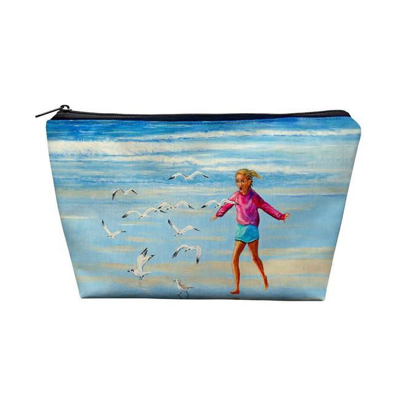 8.5 x 6 in. Chasing Gulls Pouch