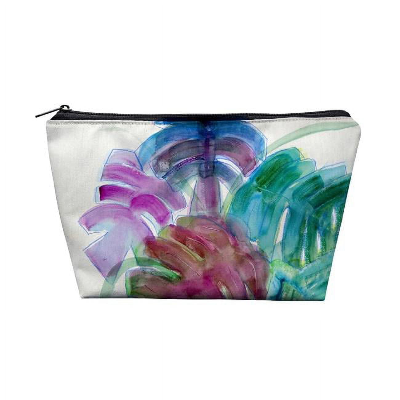 8.5 x 6 in. Monstera Leaves Pouch
