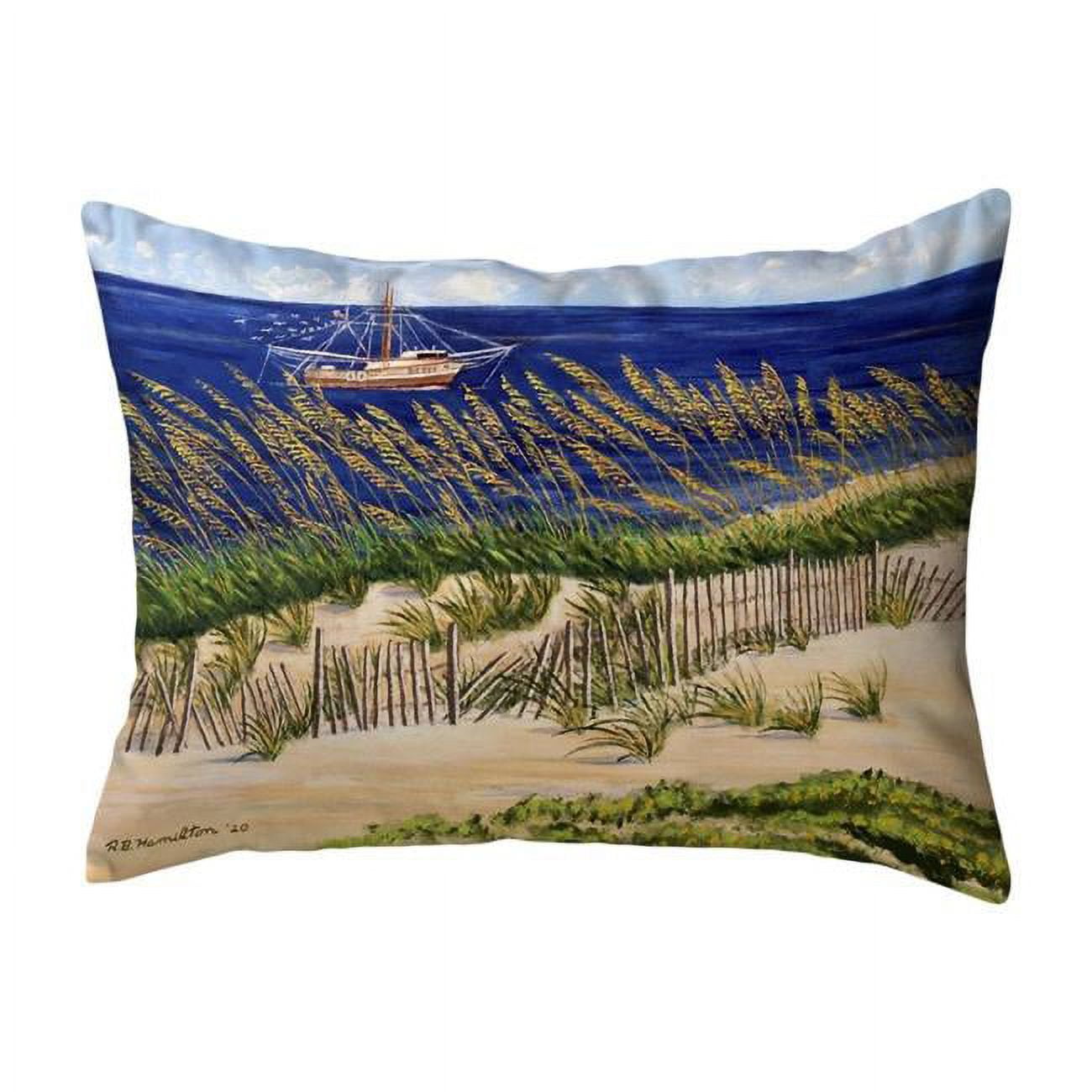 11 x 14 in. Shrimp Boat & Oates Noncorded Pillow - Small