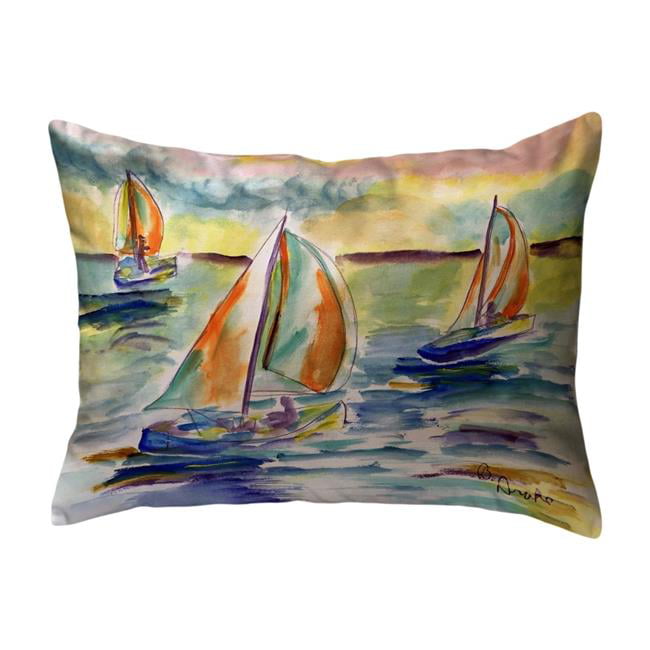 16 x 20 in. Sail Race Noncorded Pillow - Large