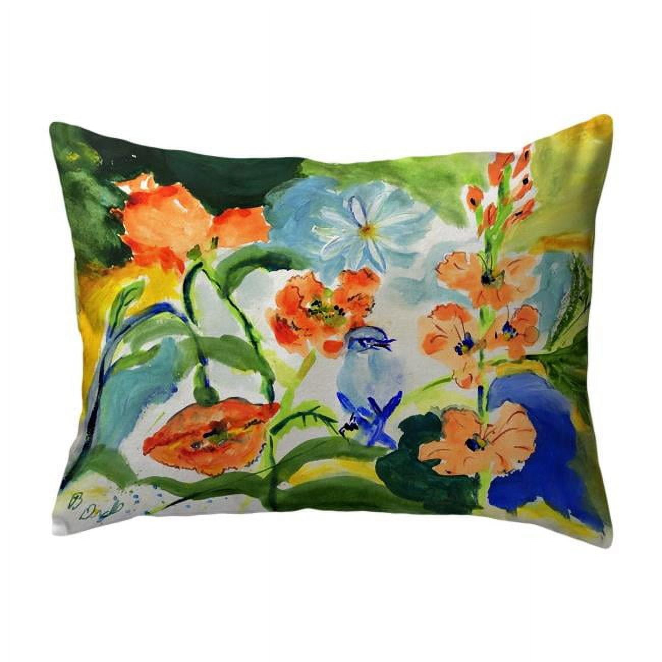 11 x 14 in. My Garden Noncorded Pillow - Small