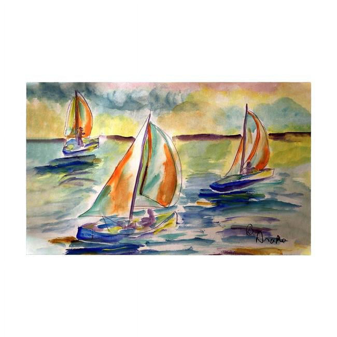 Picture of Betsydrake DM1205G 30 x 50 in. Sail Race Door Mat