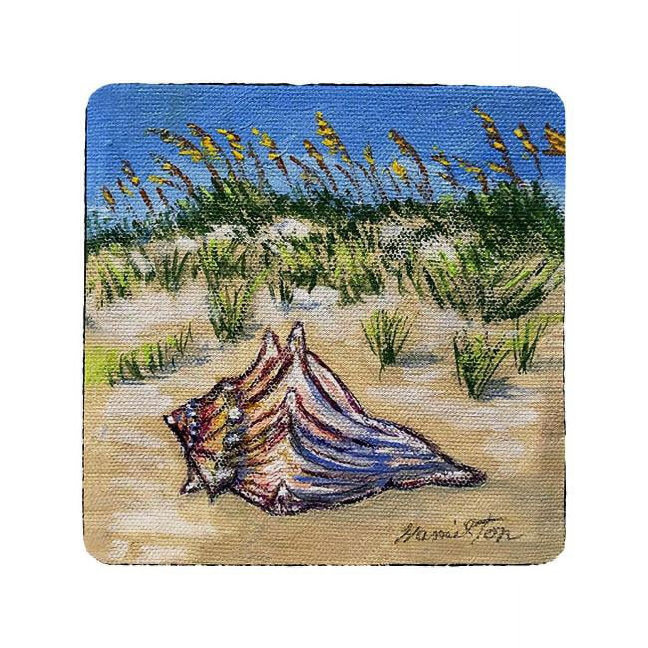 Picture of Betsydrake CT1167 Conch Found Coaster - Set of 4