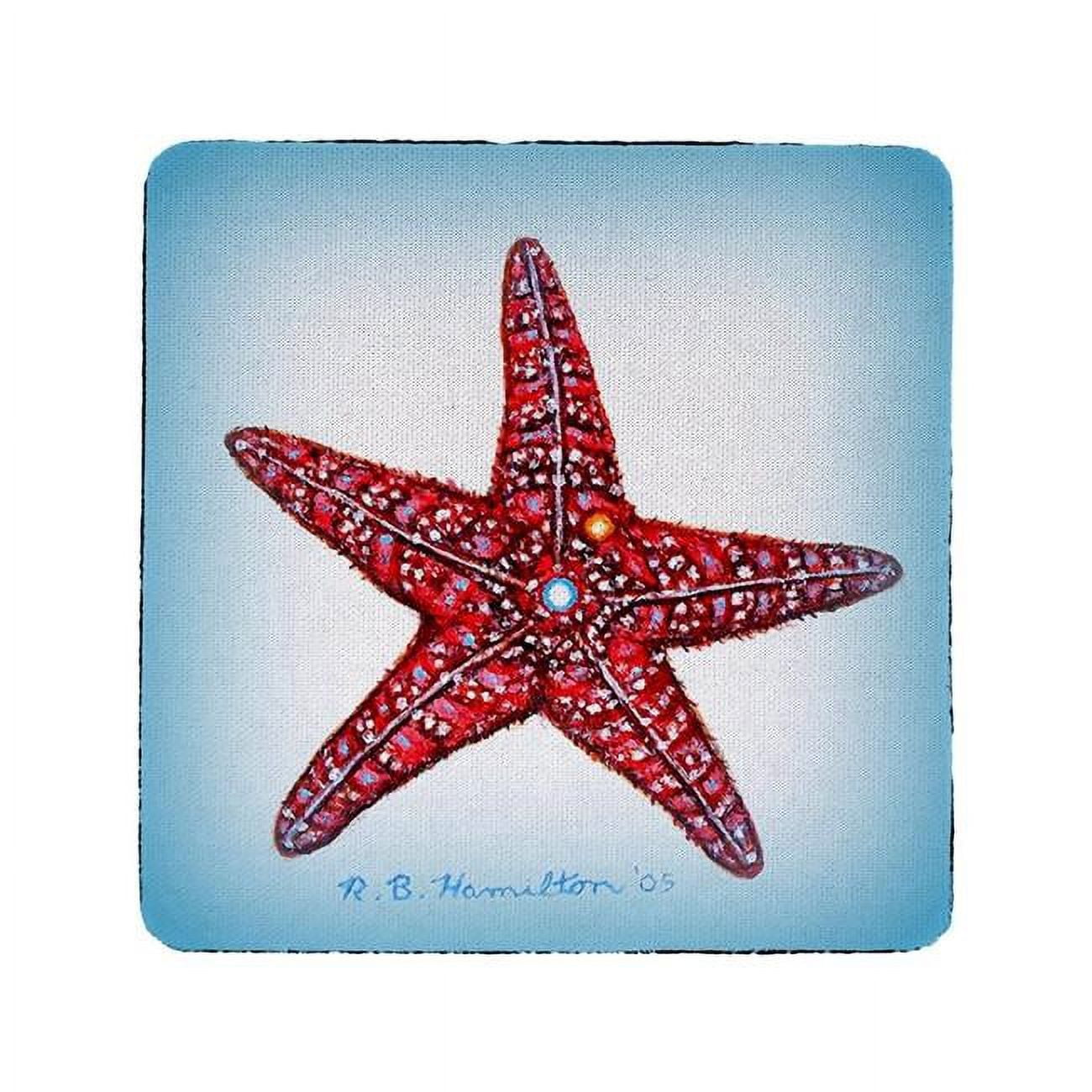 Picture of Betsydrake CT1169 Dicks Starfish Coaster - Set of 4