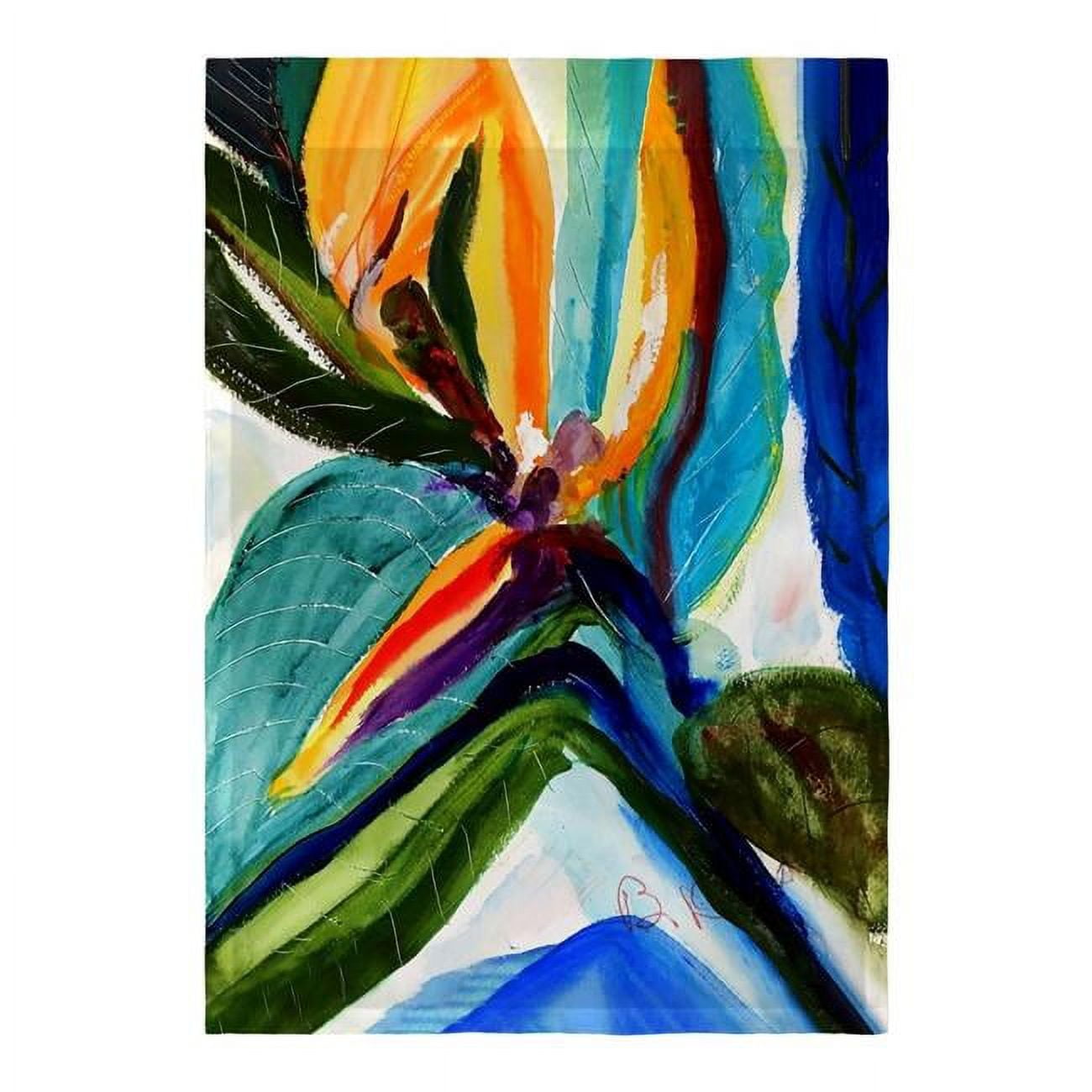 12.5 x 18 in. Teal Paradise Flag