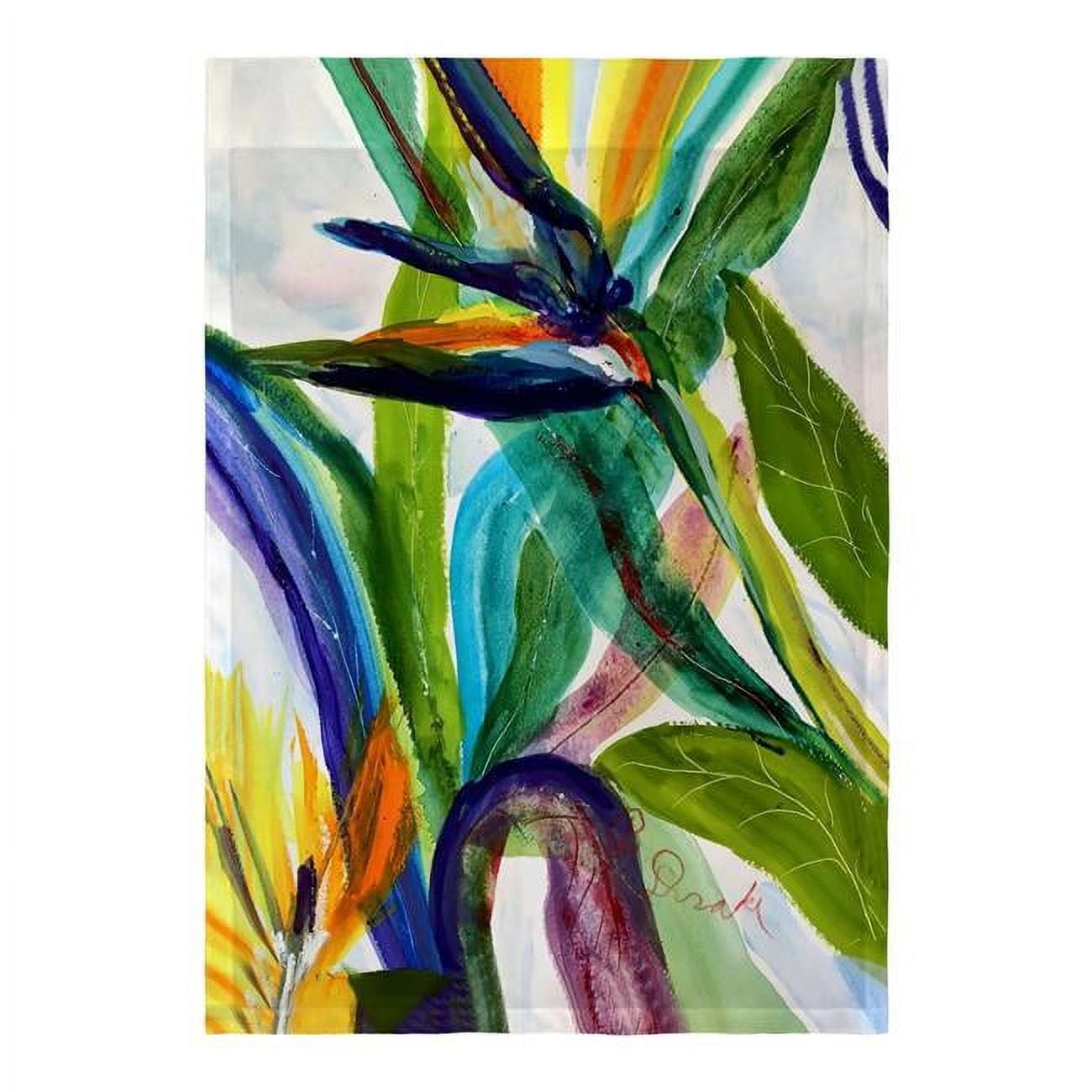 12.5 x 18 in. Teal Paradise II Flag