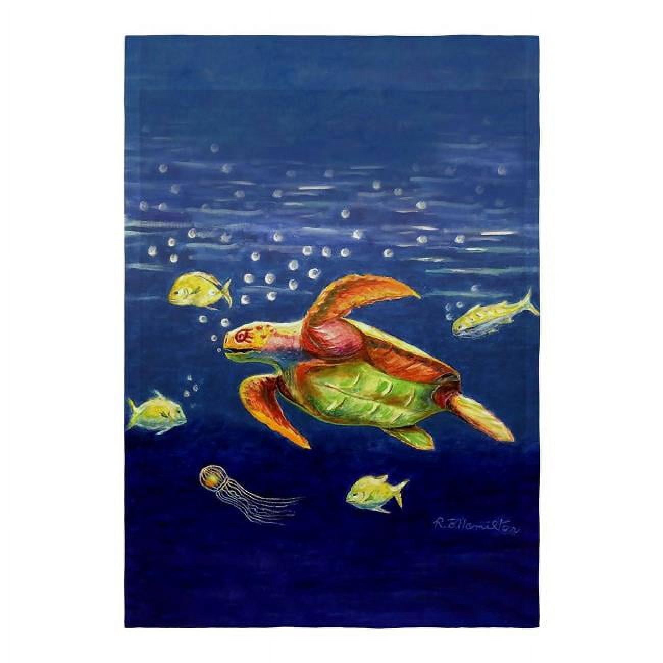 12.5 x 18 in. Dicks Sea Turtle Flag