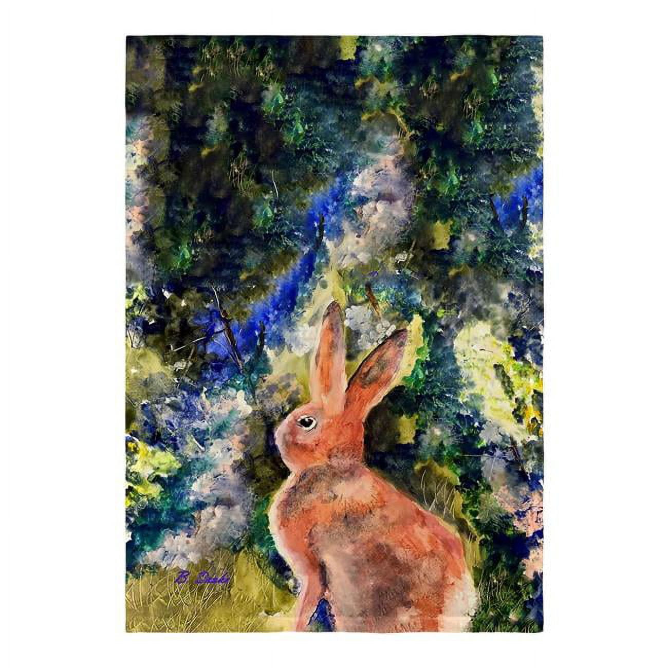 12.5 x 18 in. Cottontail Rabbit Flag