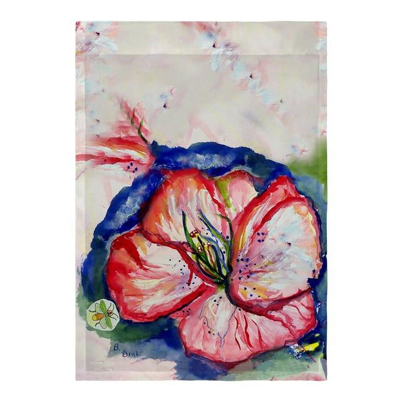 12.5 x 18 in. Hibiscus Flag