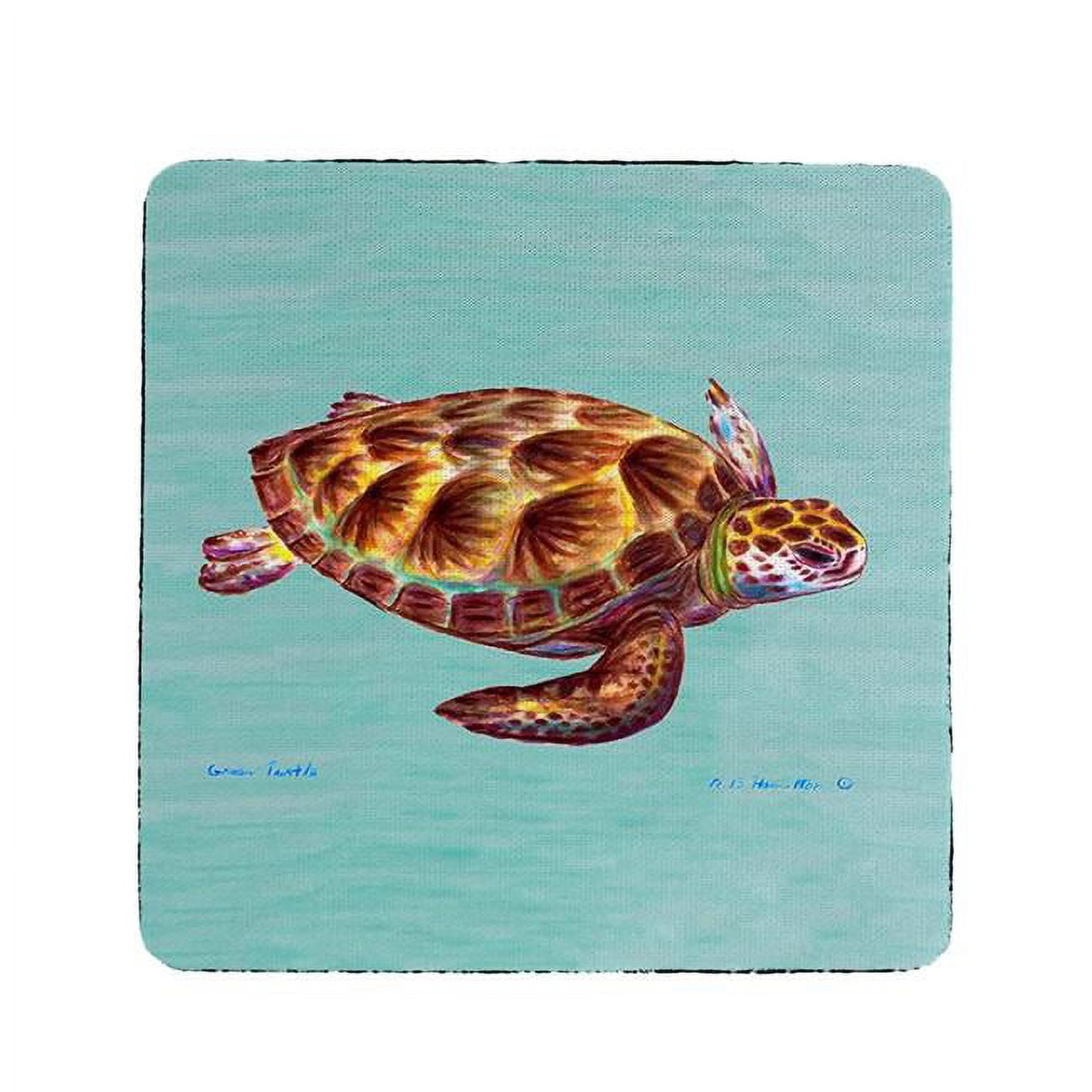 Picture of Betsydrake CT044C Sea Turtle Coaster - Set of 4