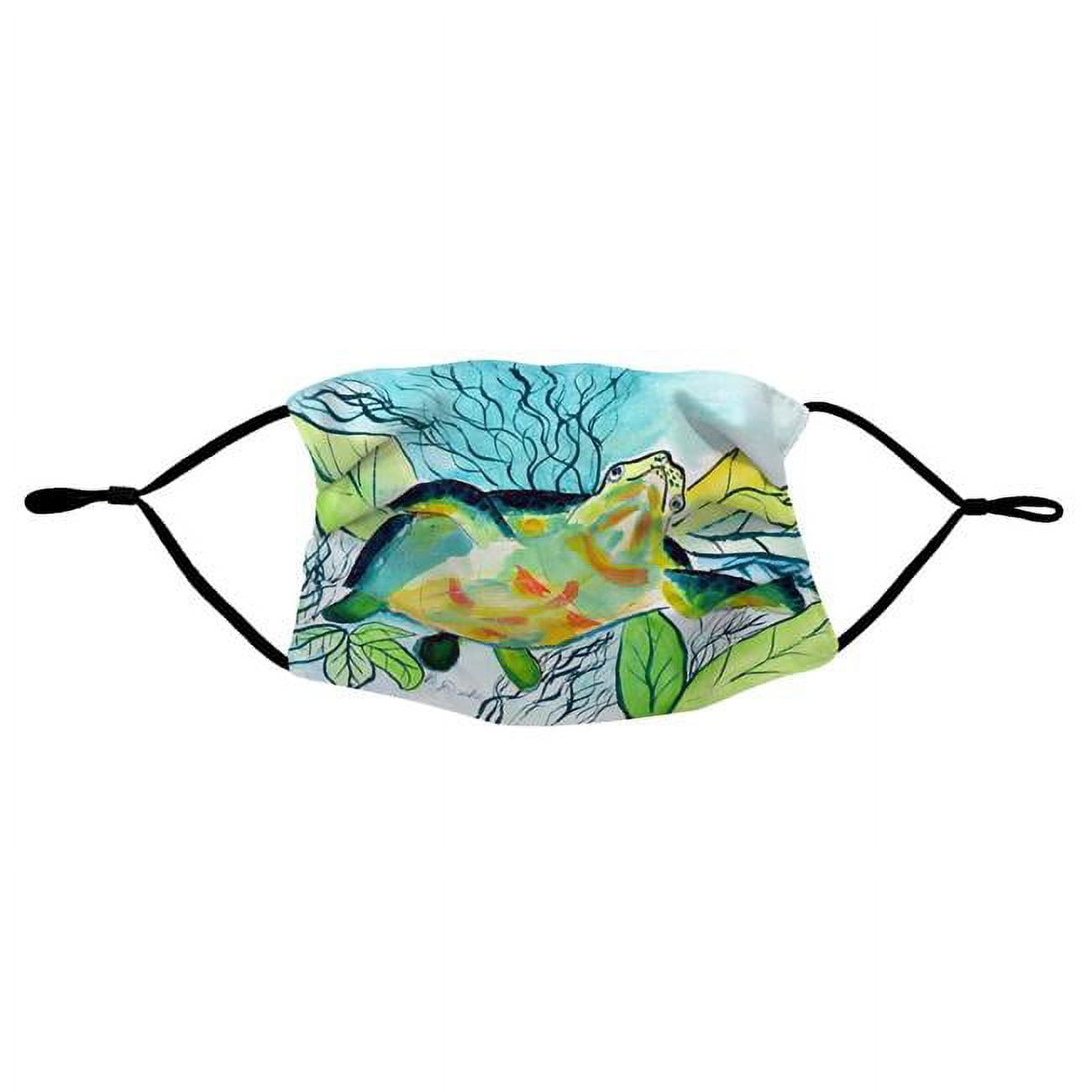 Picture of Betsydrake MA1118 Smiling Sea Turtle Face Mask
