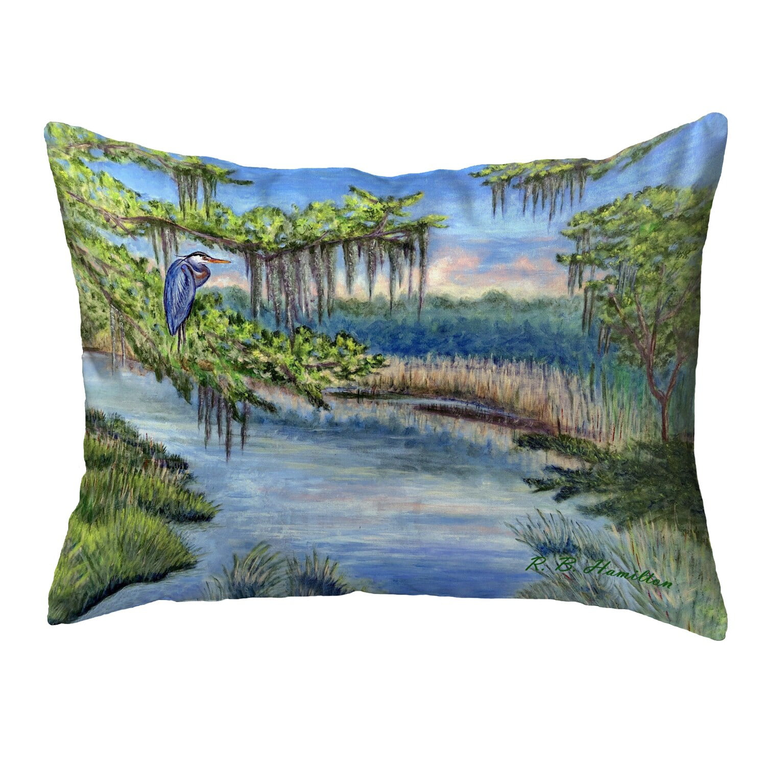 16 x 20 in. Two Red Crabs Indoor & Outdoor Pillow, Large