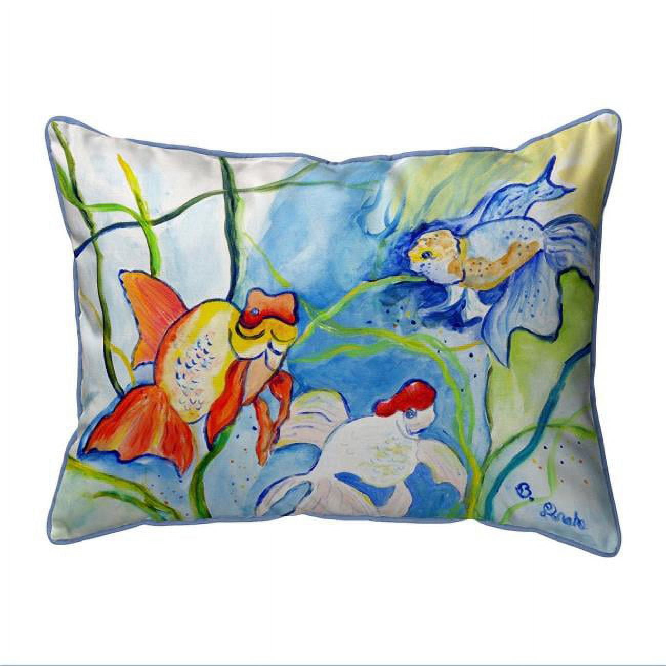 HJ1143 16 x 20 in. Fantails II Indoor & Outdoor Pillow, Large