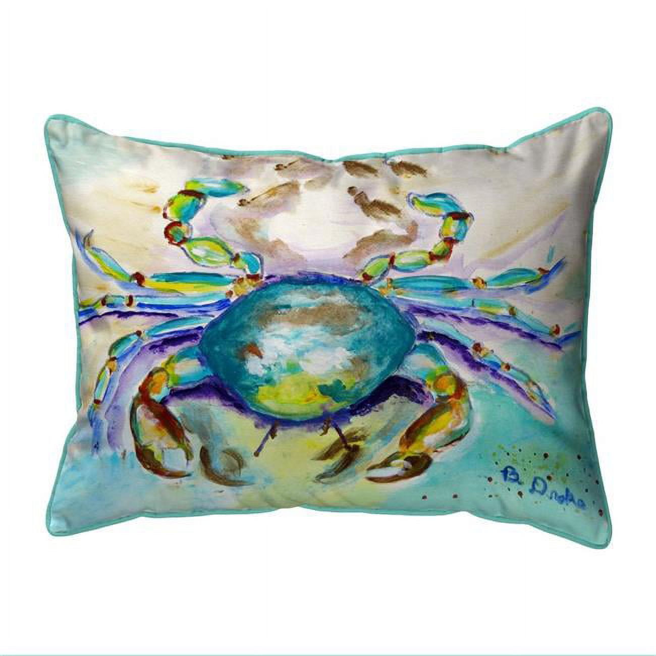 HJ1145 16 x 20 in. Alaskan Crab Indoor & Outdoor Pillow, Large