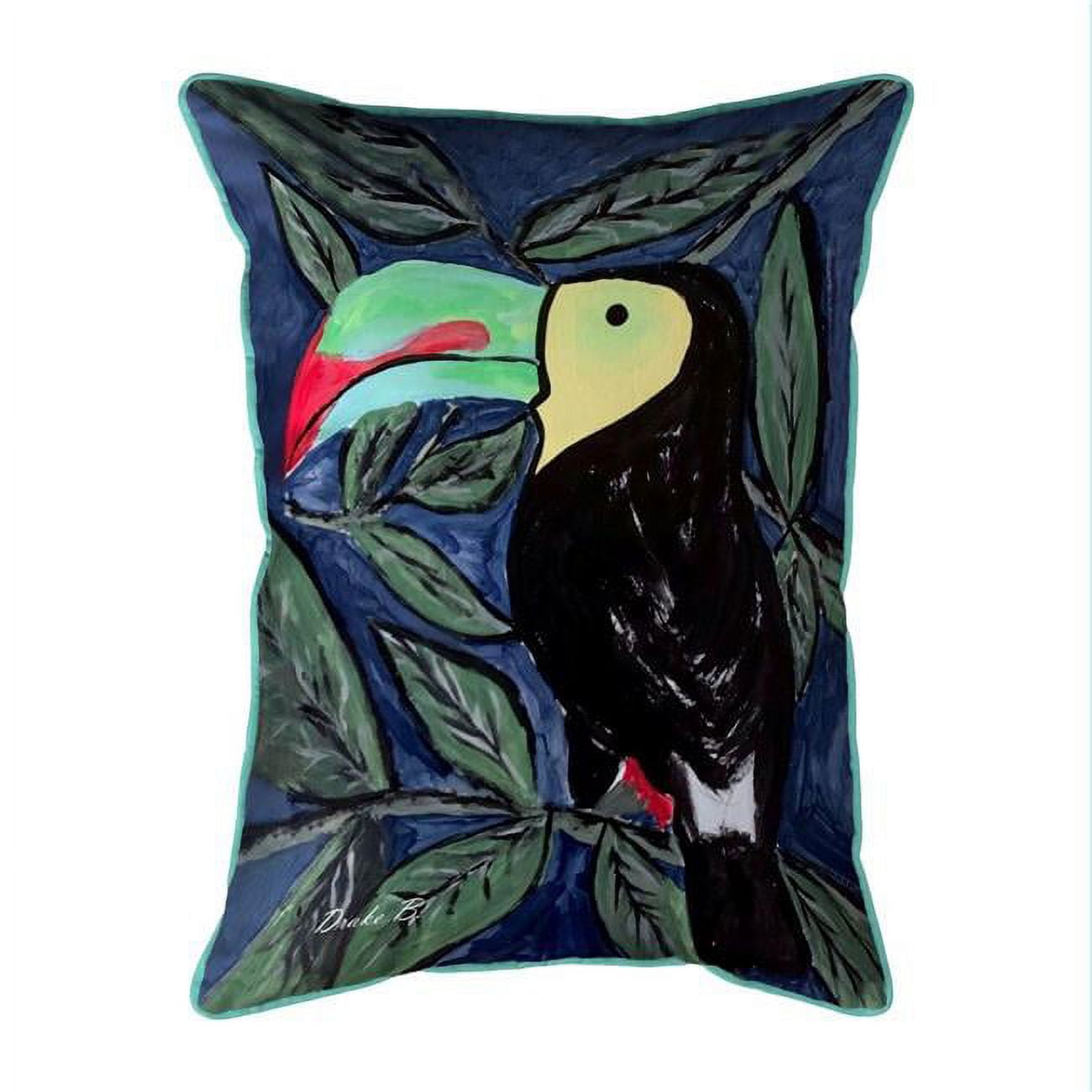 HJ1176 16 x 20 in. Toucan Indoor & Outdoor Pillow, Large
