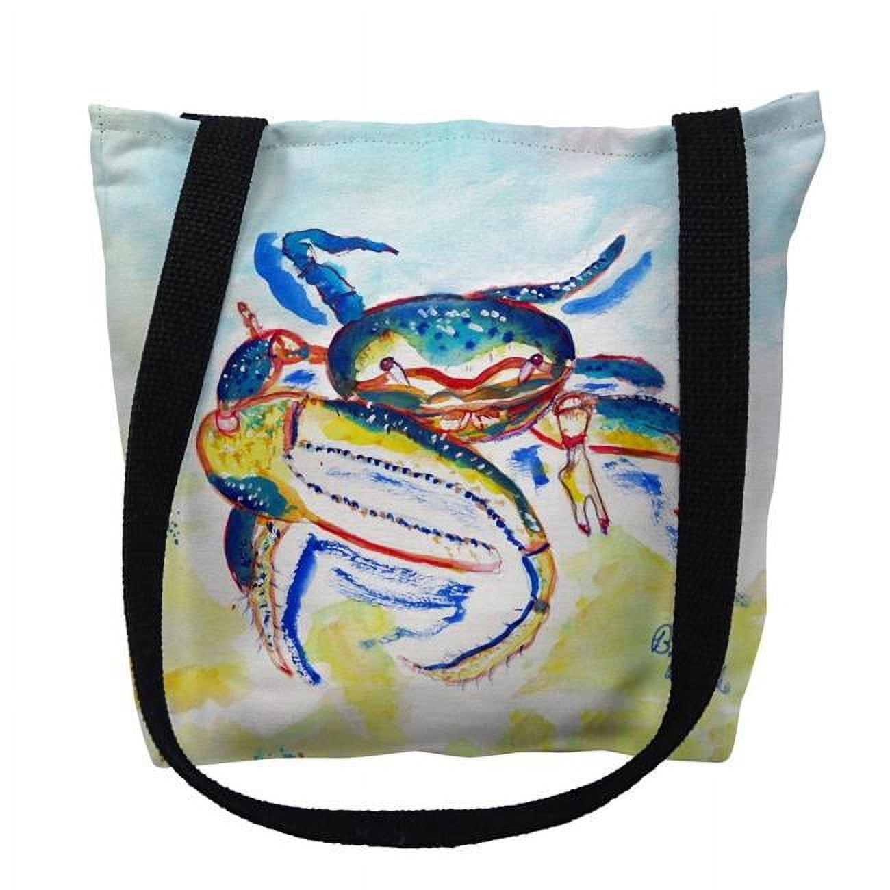 13 x 13 in. Colorful Fiddler Crab Small Tote Bag