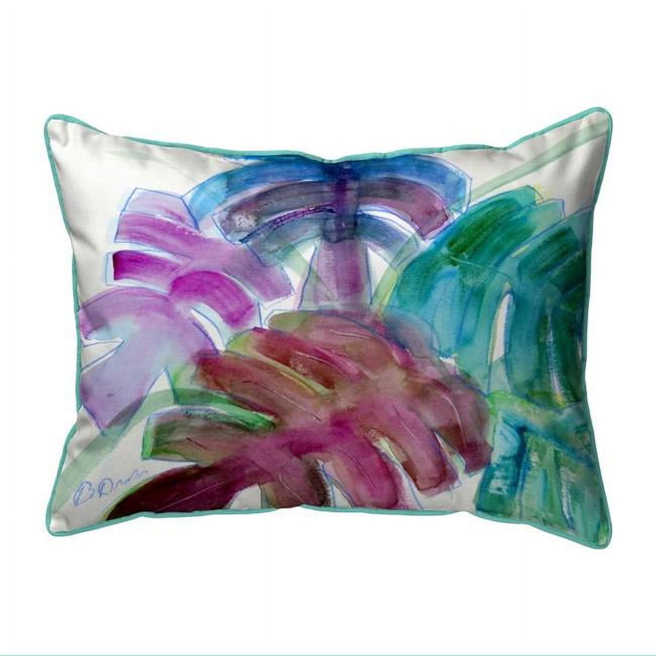 HJ1148 16 x 20 in. Monstera Leaves Indoor & Outdoor Pillow, Large