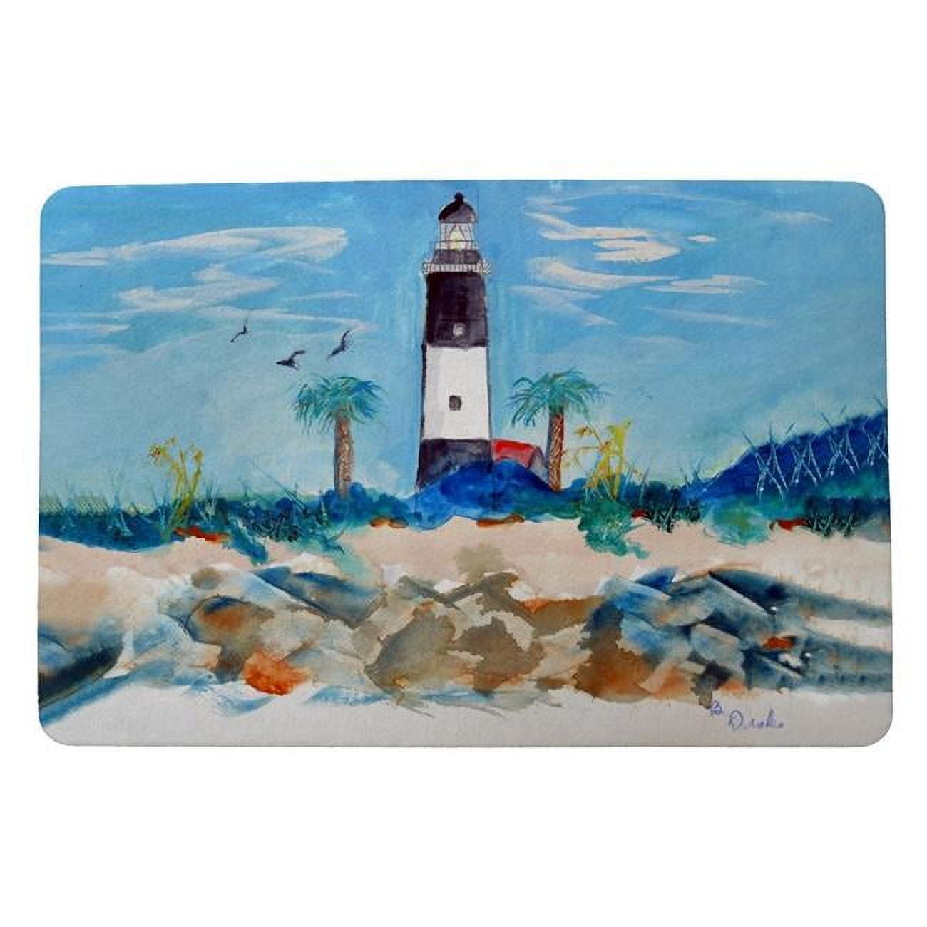 18 x 26 in. Tybee Lighthouse, GA Door Mat