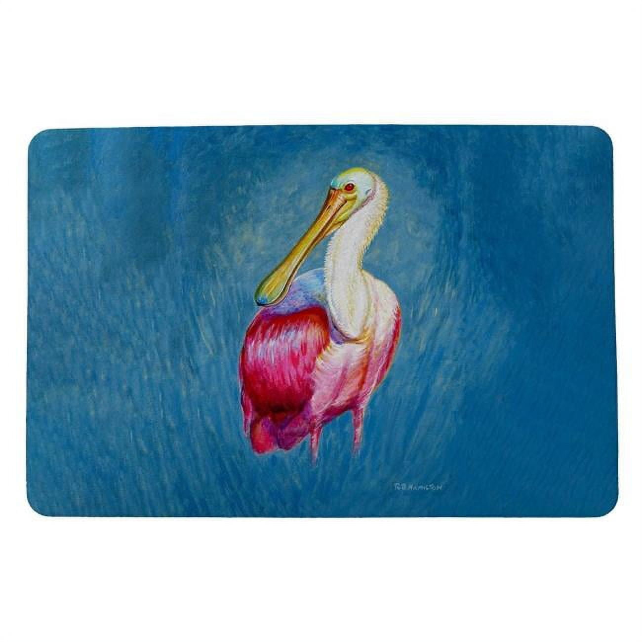 18 x 26 in. Spoonbill Portrait Door Mat