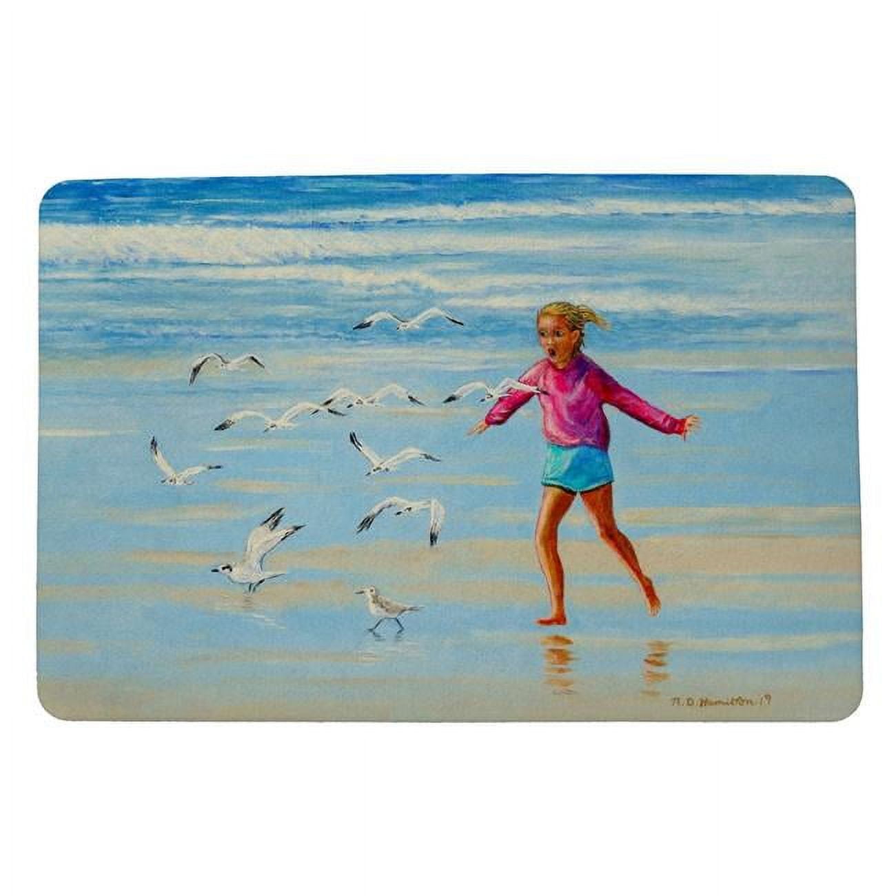 18 x 26 in. Chasing Gulls Door Mat