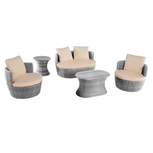 Romantic Collection outdoor 5-piece Conversation Set