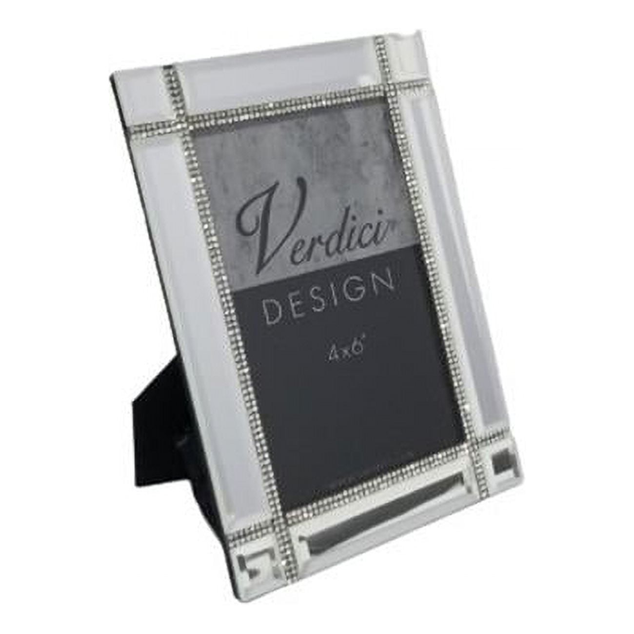 4 x 6 in. Mirror Photo Frame, Silver