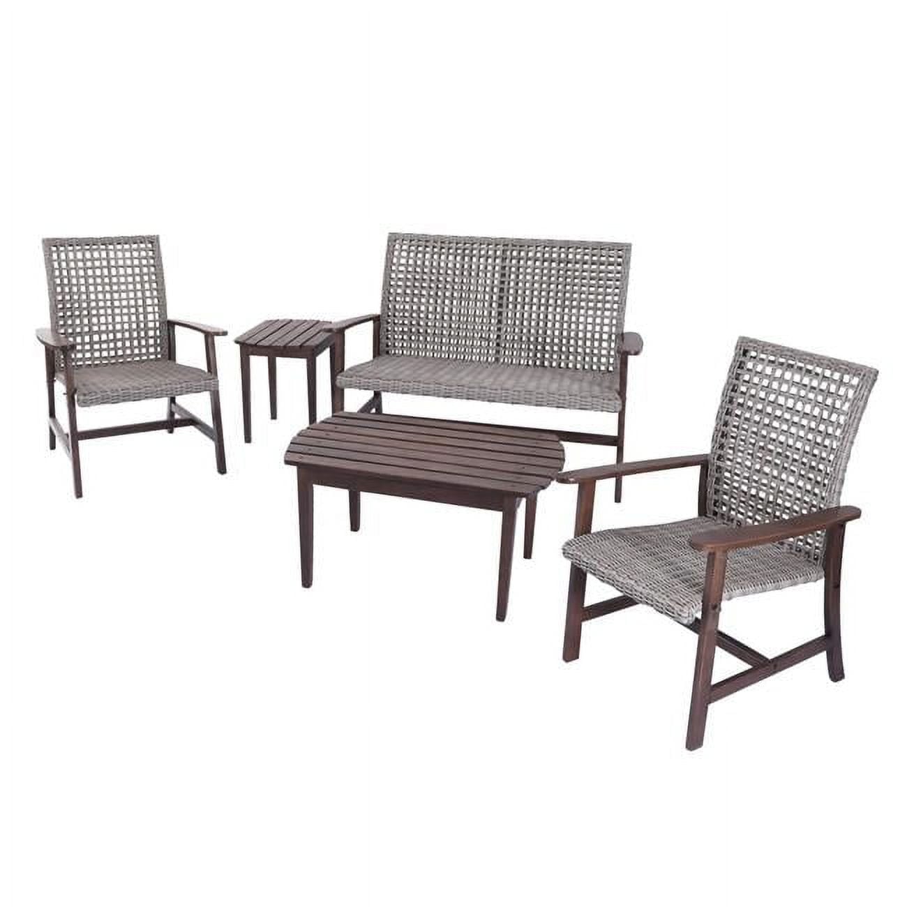Vineyard Collection Conversation set Armchair, Loveseat,  End Table  and Coffee Table