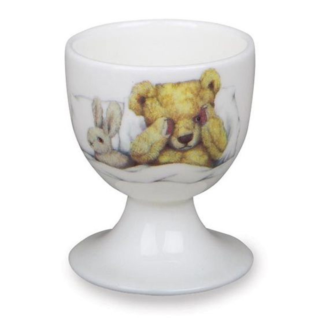 Picture of Roy Kirkham ER7549 Roy Kirkham - Gift Boxed Eggcup - Teddy Time&#44; Bone China Ceramic Made in England&#44; Bone China Ceramic Made in England