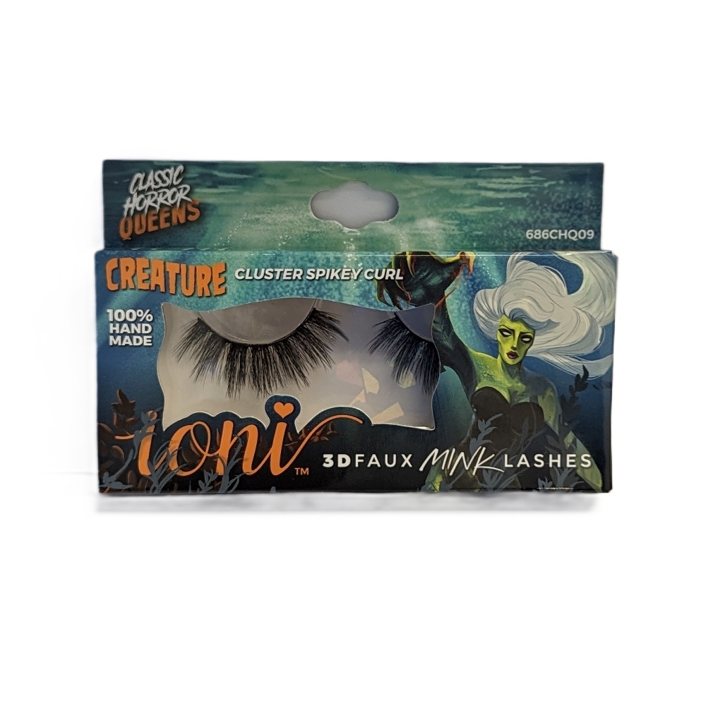 686CHQ09-P6 IONI Lash CREATURE Cluster Spikey Curl (Pack of 6)
